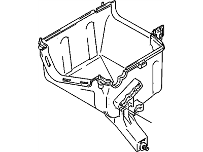 GM 96059676 Case, A/C Evaporator Lower