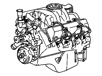 GM 88894131 Engine Asm,Diesel (Goodwrench)