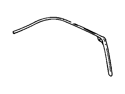 GM 22658003 Weatherstrip Assembly, Roof Side Rail