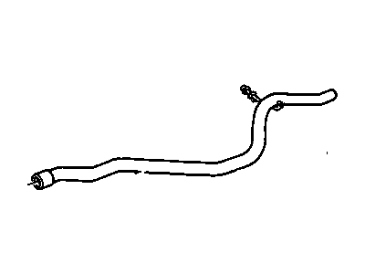 GM 22572666 Exhaust Intake Pipe