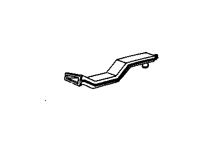 GM 25523779 Duct Assembly, Side Window Defogger Outlet