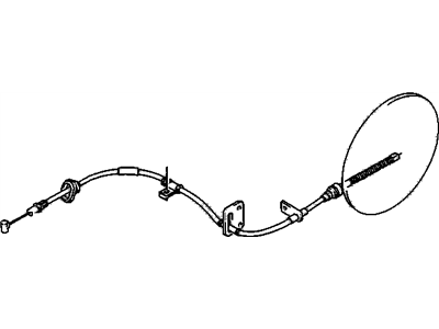 GM 96058779 Cable,Parking Brake
