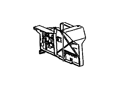 GM 25622372 BRACKET, Main Wiring Junction and Fuse Block