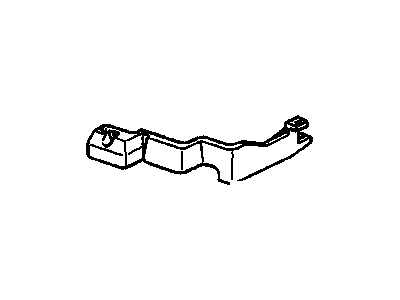 GM 16773389 COVER, Front Seat Adjuster Track