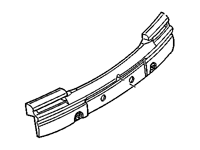 GM 10232657 Absorber Assembly, Front Bumper Energy