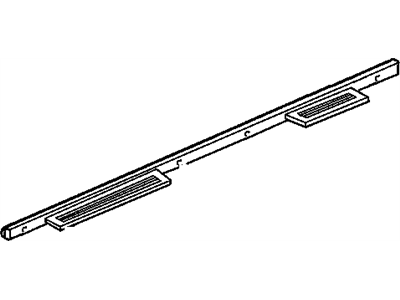 GM 22638979 Plate Assembly, Front & Rear Side Door Sill Trim