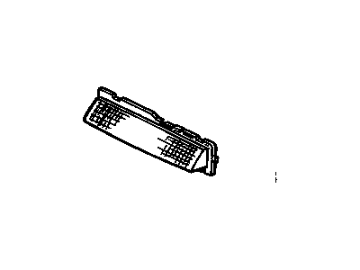 GM 16514378 Lens,Parking & Turn Signal Lamp(Outer)