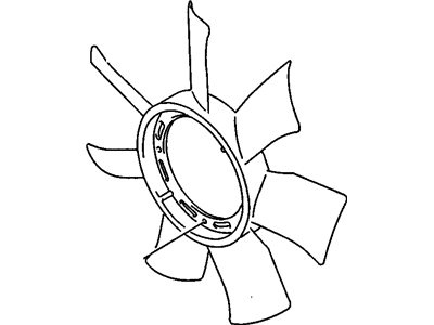 GM 30020682 Fan,Engine Coolant