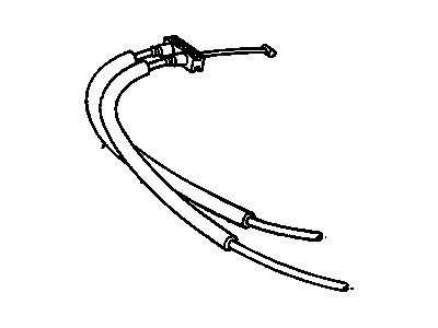 GM 12550766 Cable Assembly, Accelerator Control