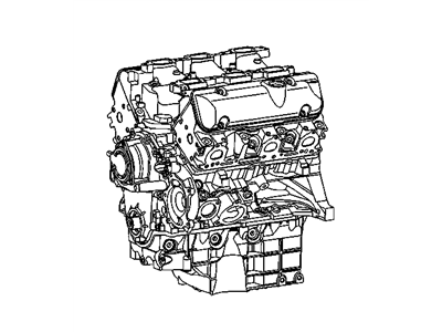 GM 19178138 Engine,Gasoline (Service Remanufactured)