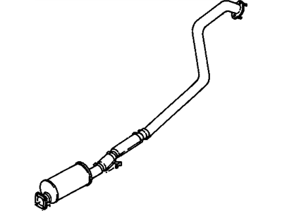 GM 97066215 Exhaust Pipe