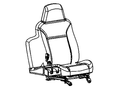 GM 15142044 Seat Assembly, Driver