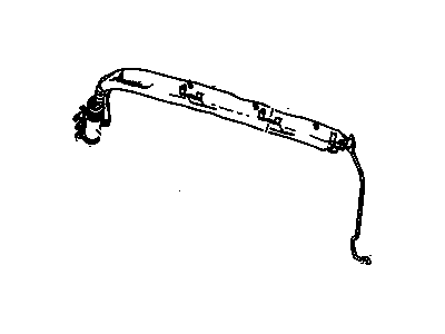 GM 15939464 Airbag,Roof Side Rail Rear