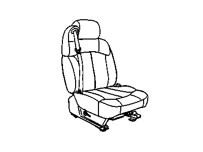 GM 19127502 SEAT