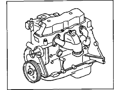 GM 12351914 Engine Asm,Gasoline (Goodwrench)