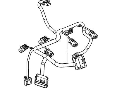 GM 12568161 Harness Assembly, Fuel Injector Wiring