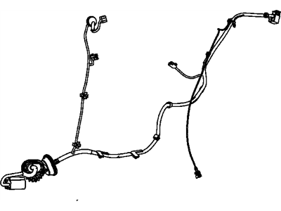 GM 92200750 Harness Assembly, Front Side Door Wiring