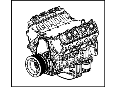 GM 12678328 Engine Assembly, Gasoline (Service Lsa)