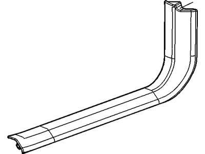 GM 25938620 Plate Assembly, Front Side Door Sill Trim *Titanium M