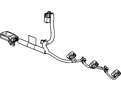 GM 12629930 Harness,Fuel Injector Wiring