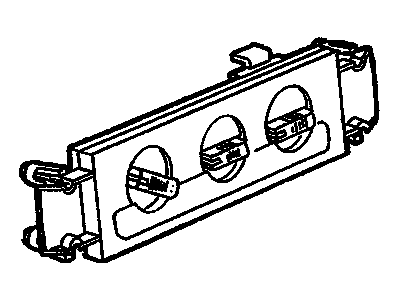 GM 15098963 Heater Control Assembly