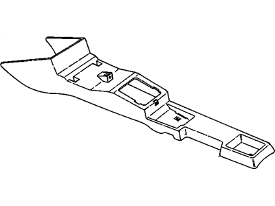 GM 90402134 CONSOLE, Floor Console