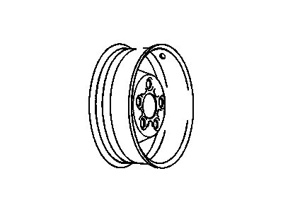 Chevrolet S10 Spare Wheel - 9591885