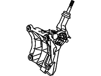 Pontiac Vibe Automatic Transmission Shifter - 19184560