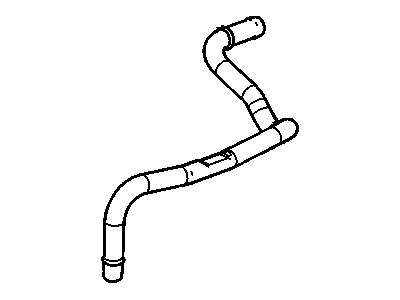 GM 12593217 Thermostat Bypass Pipe Assembly