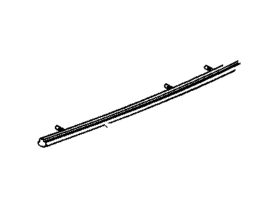 GM 25535610 Insert Assembly, Front Bmpr Rubber Strip