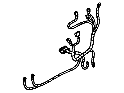 GM 15323372 Harness Assembly, Side Door Wiring