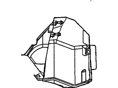 Oldsmobile Air Filter Box - 25719250
