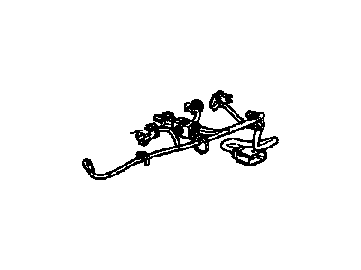 GM 22963354 Harness Assembly, Passenger Seat Adjuster Wiring