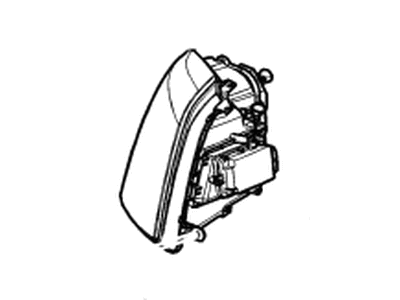 GM 19352118 Headlamp Kit (Service)