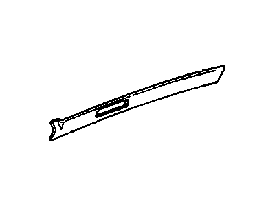 GM 25619992 Plate Assembly, Instrument Panel Lower Trim (Right)