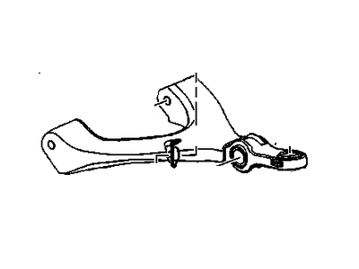 GM 19133556 Front Lower Control Arm