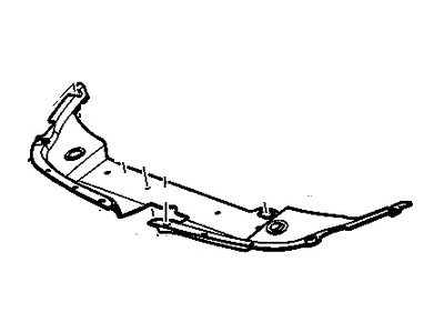 GM 15823707 Cover, Front Bumper Fascia Opening