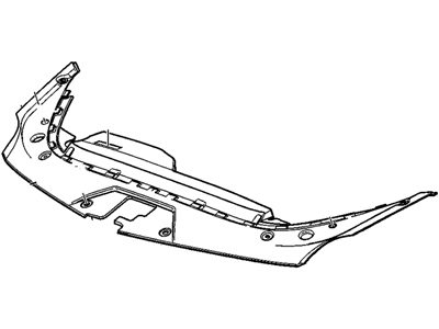 GM 25812252 Shield Assembly, Front Compartment Front Sight