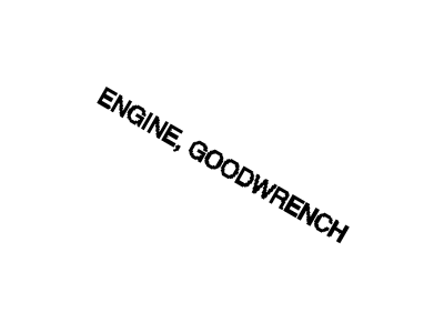 GM 89017352 Engine,Gasoline (Service New)