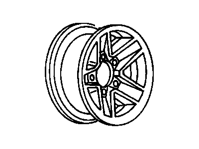 Chevrolet Camaro Spare Wheel - 10174990