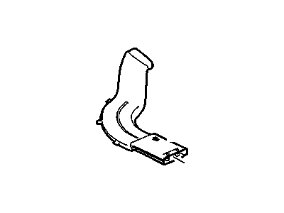 GM 25735558 Duct Assembly, Floor Rear Air Outlet