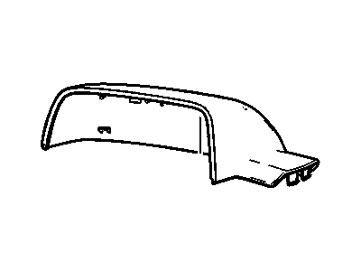 GM 20826664 Cover, Outside Rear View Mirror Housing *Service Primer