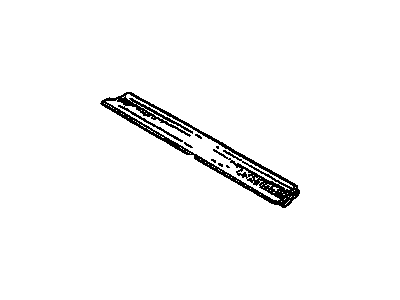 GM 9129764 Baffle,Radiator Air Upper 9129764 GM Baffle,Radiator Air Upper Illustration 1 of 1