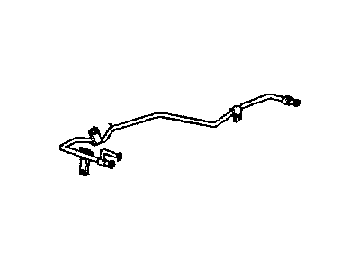 GM 14101133 Air Injector Control Valve Pipe Assembly