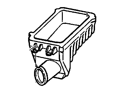 GMC Jimmy Air Filter Box - 19201271