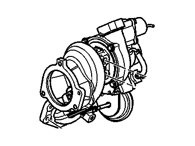 Chevrolet HHR Turbocharger - 12658317