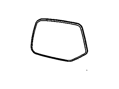 GM 92248179 Glass,Outside Rear View Mirror (W/Backing Plate)