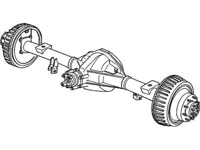 GM 26017495 Rear Axle Assembly (3.42 Ratio)
