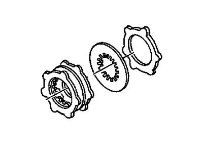 GM 15599651 Plate Kit,Differential Lock(W/Disc)Rear Axle