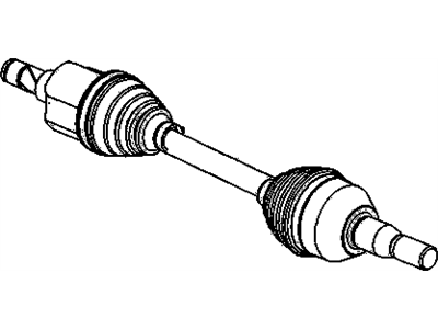 GM 20906475 Front Wheel Drive Shaft Assembly